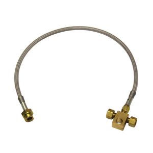 Skyjacker Brake Line, Braided Stainless Steel Hose, Use with 2 Inch to 6 Inch Lift, Single – RBL88