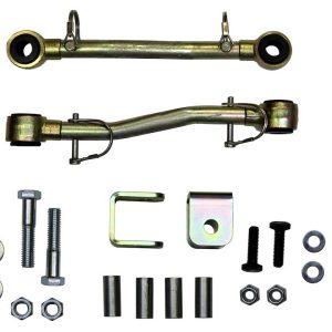 Skyjacker Stabilizer Bar Link Kit, Use with 2-1/2 Inch to 4 Inch Lift, Red, Set of 2 – SBE120