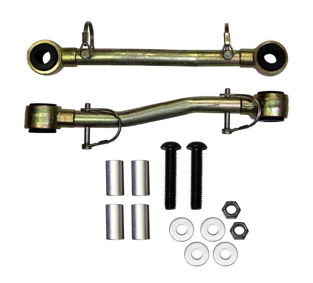 Skyjacker Stabilizer Bar Link Kit, Use with 2-1/2 Inch to 5 Inch Lift, Red, Set of 2 – SBE126