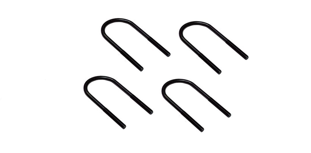 Skyjacker Leaf Spring Axle U Bolt Kit, 11 1/2 Inch Length, 3 1/4 Inch Width, 9/16 Inch Thread Size, Round – U5B2R
