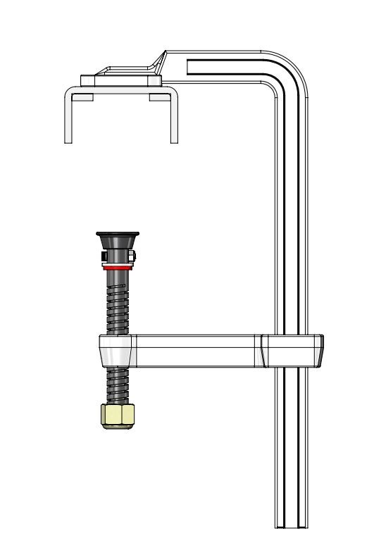 Supersprings Leaf Spring Compression Tool, Used to Compress Leaf Spring While Banding, For Installing Medium/ Heavy Duty Leaf Springs – ITL-1