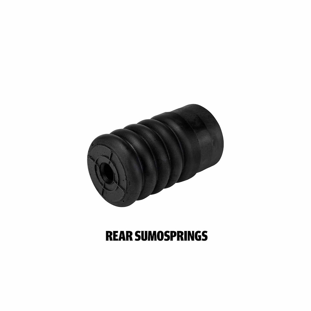 Supersprings Helper Spring Kit, Sumosprings, Air Spring, Frame Mount, 1500 Pounds Load Capacity at 50 Percent Compression – K-30-010