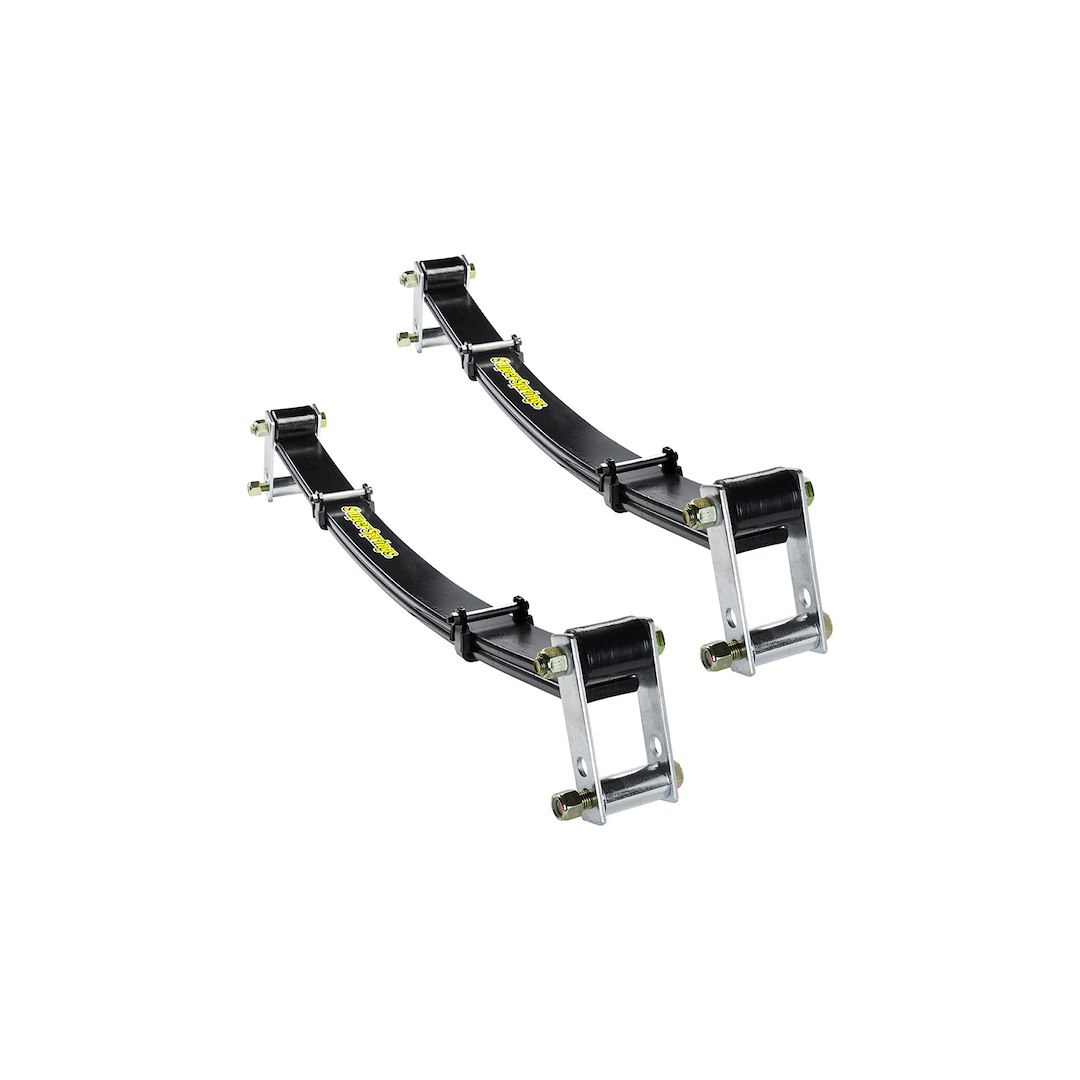 Supersprings Helper Spring Kit, Leaf Spring Design, Rear Upper, 3 Inch Width – SSA33