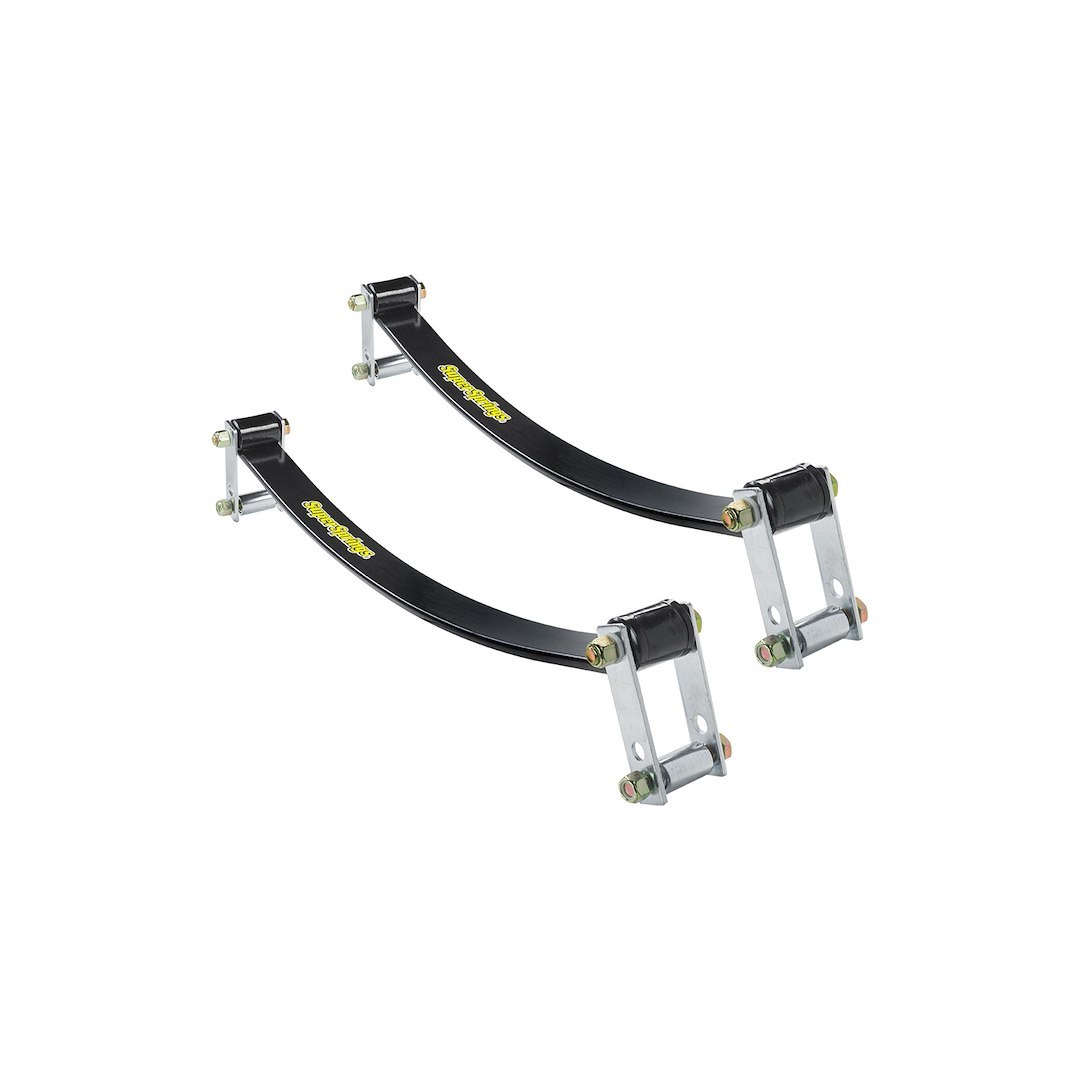 Supersprings Helper Spring Kit, For Use with 2007-2011 Gmc W3500/W4500/W5500 Leaf Spring Design, Rear Upper, 3 Inch Width – SSA39