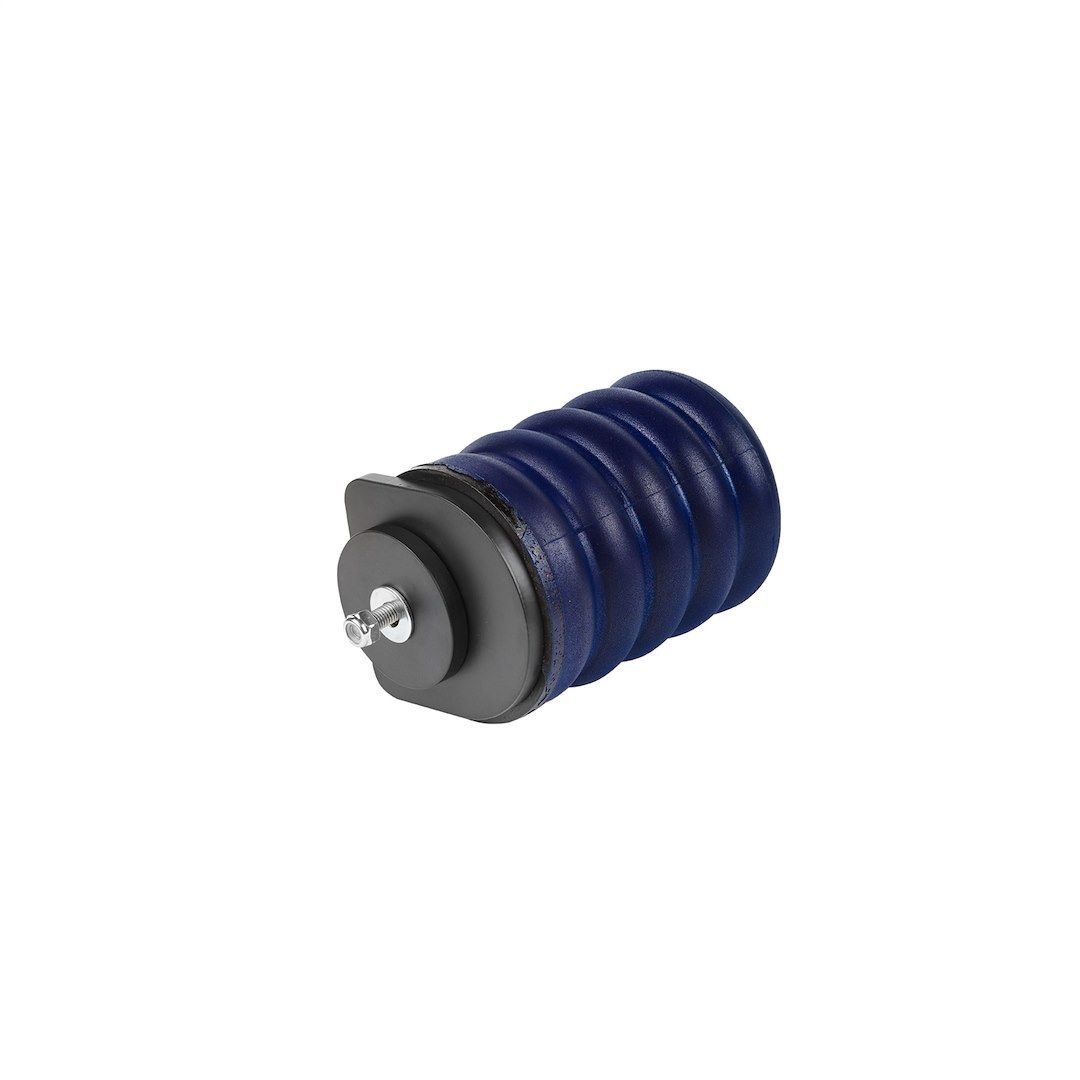 Supersprings Helper Spring Bellows, Sumosprings, 5 Inch Height, 4 Inch Diameter, 1000 Pound Load Capacity at 50 Percent Compression, Blue – SSF-111-40