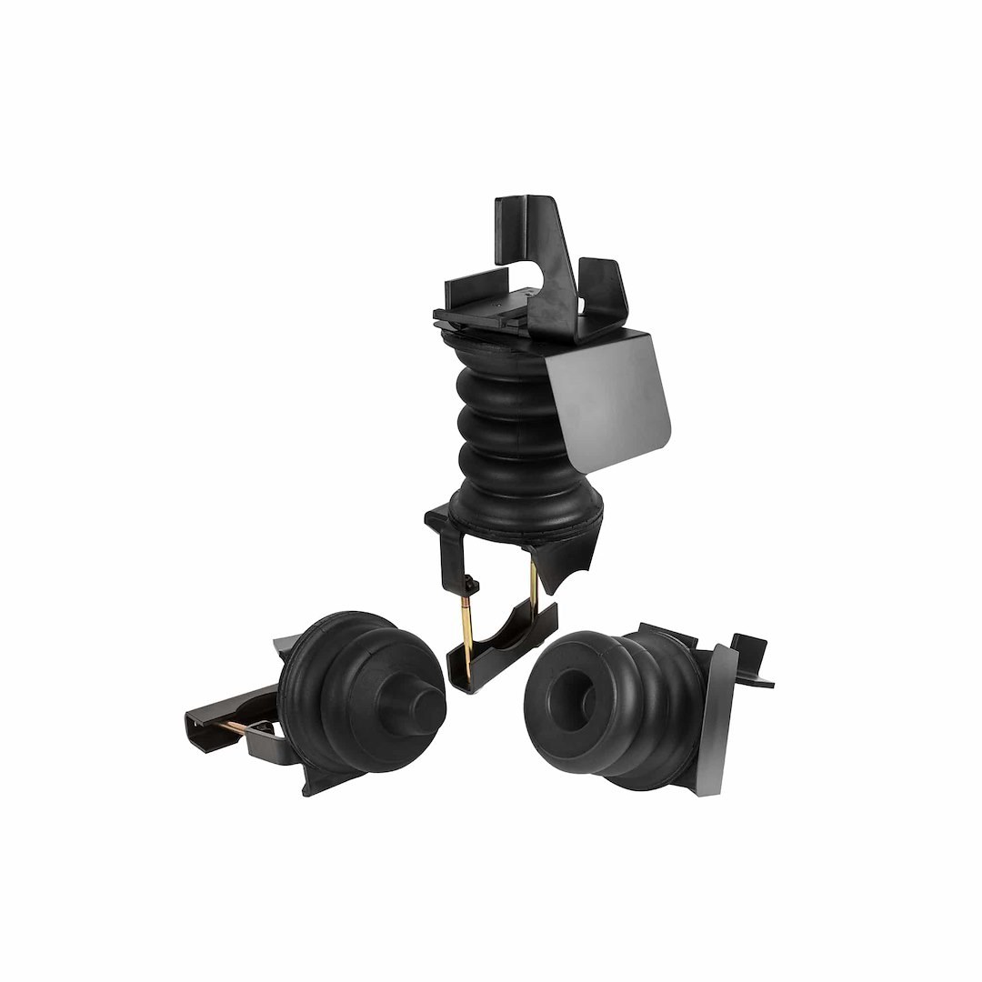 Supersprings Helper Spring Kit, Sumosprings, Air Spring, Frame Mount, 5000 Pounds Load Capacity at 50 Percent Compression – SSR-343-47-2
