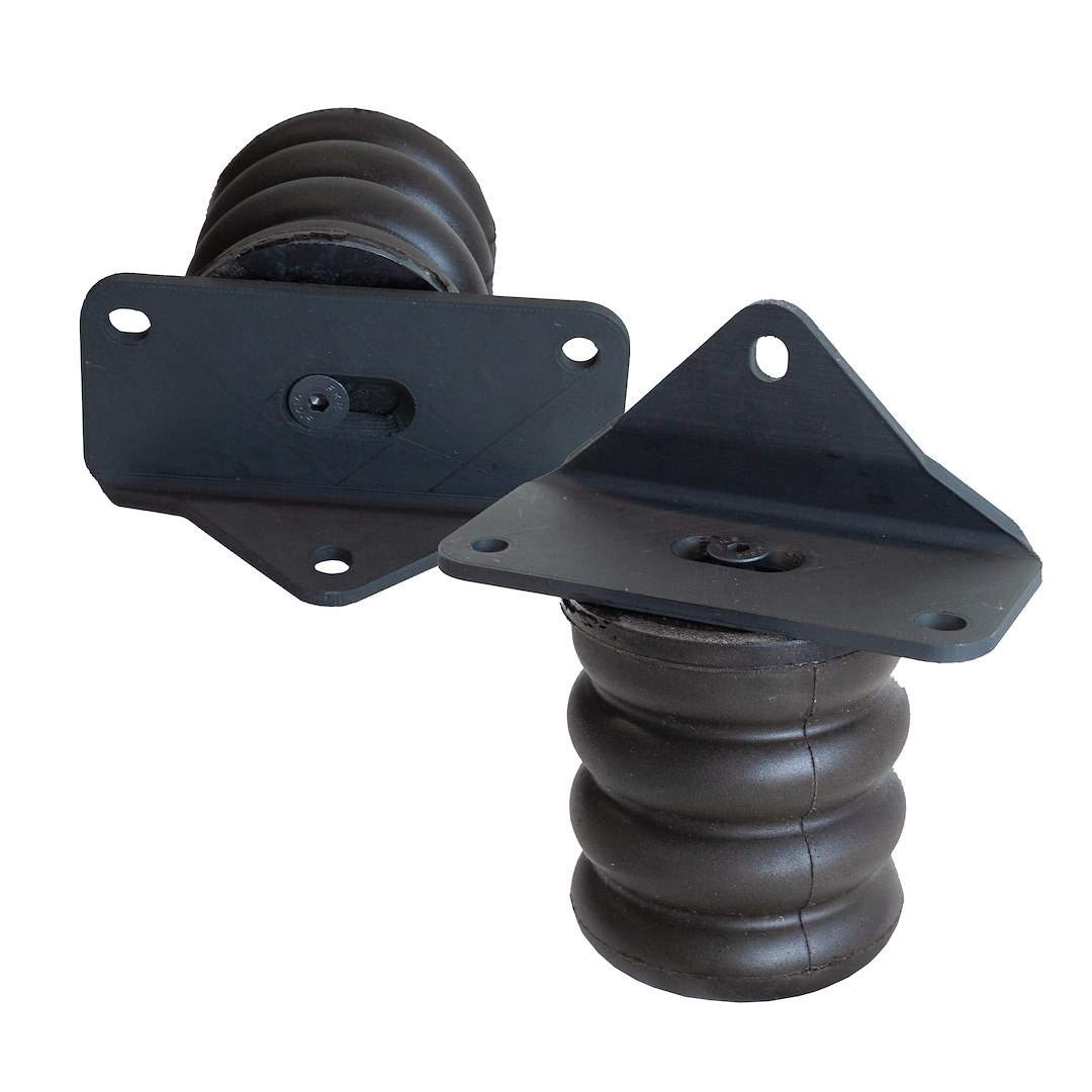 Supersprings Helper Spring Kit, Sumosprings, Air Spring, Frame Mount, 3 Inch Diameter X 4 Inch Height Spring – SSR-629-47