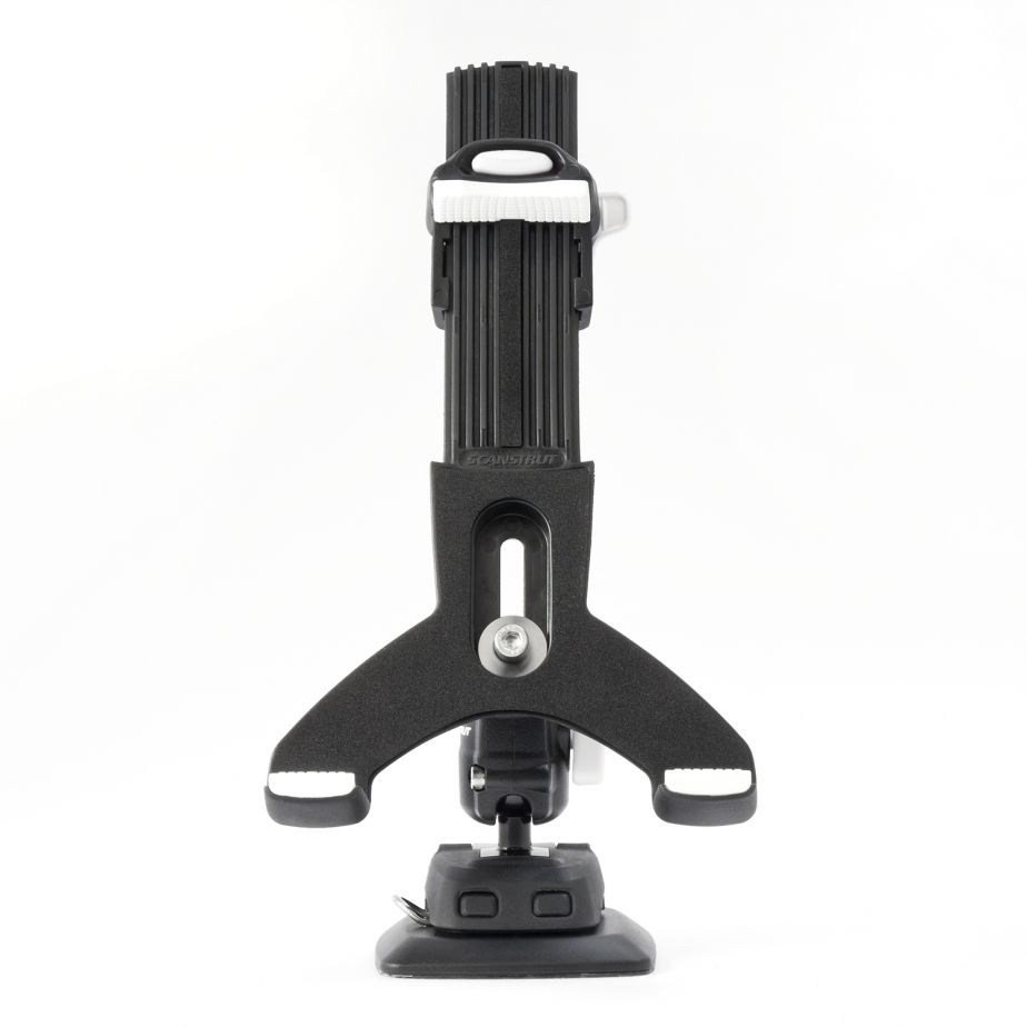 Scanstrut Tablet Mount, For 5 to 8-1/4 Inch Width Tablets, Surface Mount, Black/ White, 2.65 Pound Maximum Load Capacity – RLS-508-404