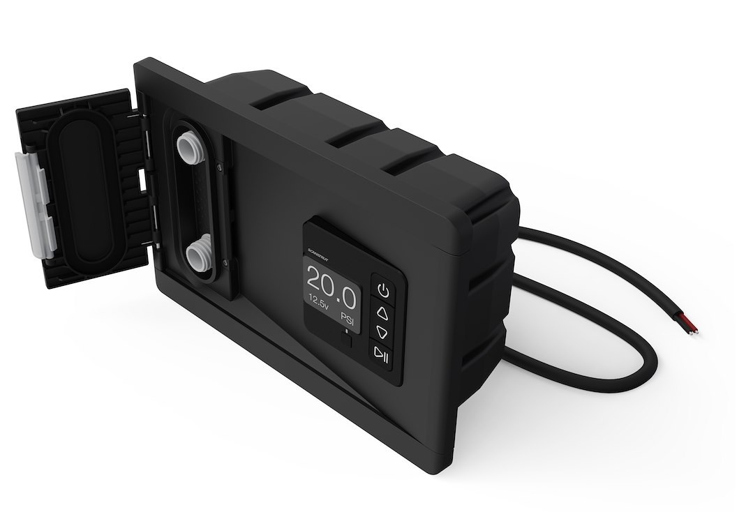 Scanstrut Air Pump, Atmos, Used to Inflate and Deflate Paddleboards and Towables, Electric with Brushless Technology, Bulkhead Mount Unit – SC-AOB-A2