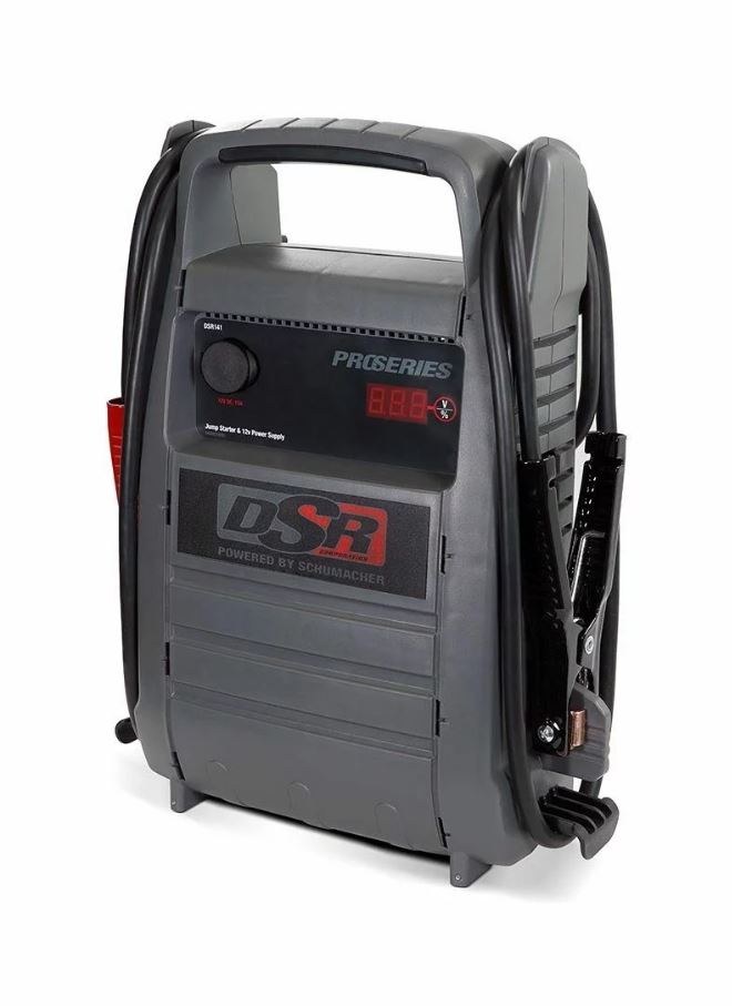 Schumacher Battery Portable Jump Starter, Pro Series Outlaw ®, 2000 Peak Amp, With 12 Volt DC Outlet, Without Compressor – DSR141