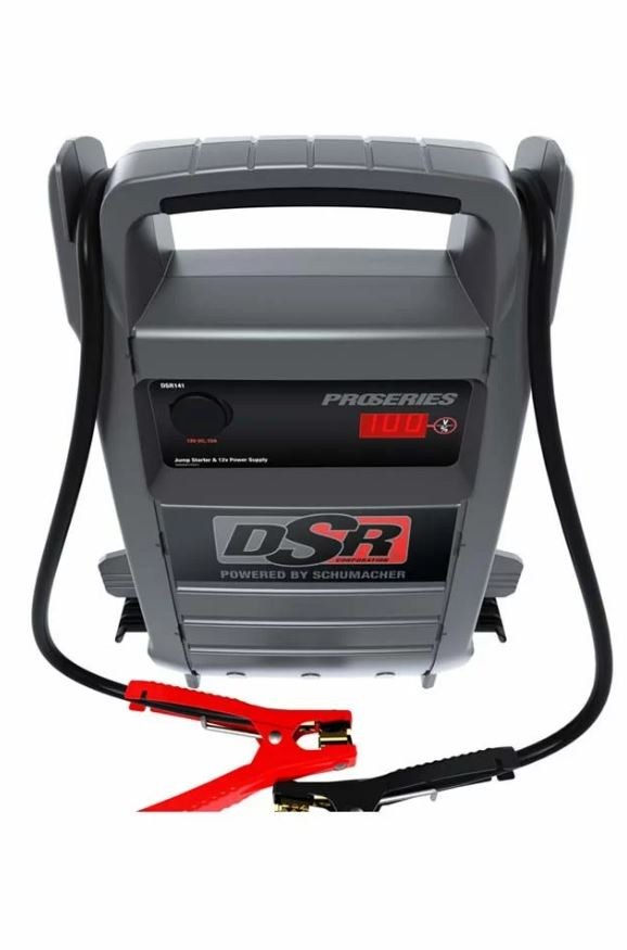 Schumacher Battery Portable Jump Starter, Pro Series Outlaw ®, 2000 Peak Amp, With 12 Volt DC Outlet, Without Compressor – DSR141
