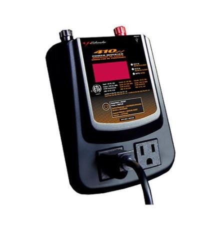 Schumacher Power Inverter, Inverts 10.5-15.5 Volt DC to 120 Volt AC, 410 Watt Continuous Output/ 820 Watt Peak Output, 85 Percent Efficiency – PID-410