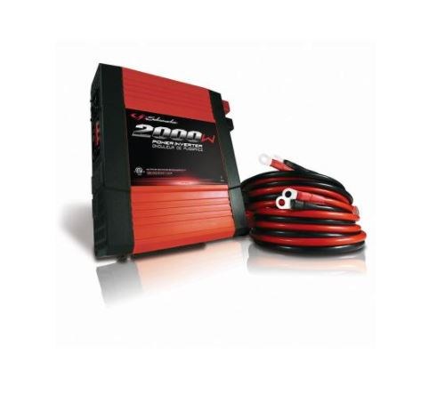 Schumacher Power Inverter, Inverts 10.5-15.5 Volt DC to 120 Volt AC, 2000 Watt Continuous Output/ 4000 Watt Peak Output – PIF-2000