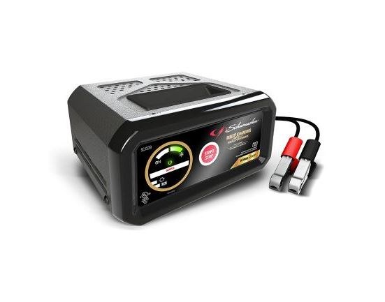 Schumacher Battery Charger, BUILT4CHARGING, For 12 Volt Batteries, 120 Volt Power Supply, 10 Amp Charging Current – SC1339