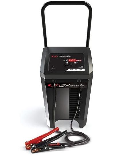 Schumacher Battery Charger, For 6 or 12 Volt Batteries, 120 Volt Power Supply, 200 Amp Engine Start Current, 40 Amp Boost Current – SC1353