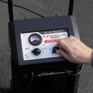 Schumacher Battery Charger, BUILT4CHARGING, For 12 Volt Batteries, Manual Battery Charger, 120 Volt Power Supply – SC1437