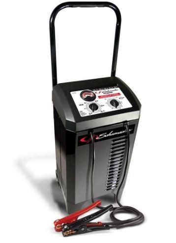 Schumacher Battery Charger, BUILT4CHARGING, For 6 or 12 Volt Batteries, Manual Battery Charger, 120 Volt Power Supply – SC1445