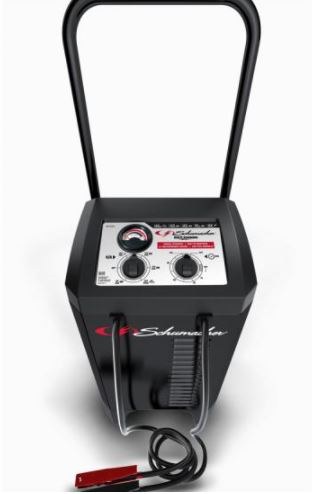 Schumacher Battery Charger, BUILT4CHARGING, For 6 or 12 Volt Batteries, Manual Battery Charger, 120 Volt Power Supply – SC1445