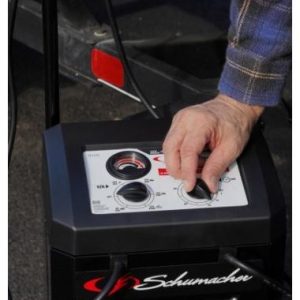 Schumacher Battery Charger, BUILT4CHARGING, For 6 or 12 Volt Batteries, Manual Battery Charger, 120 Volt Power Supply – SC1445