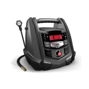 Schumacher Battery Portable Jump Starter, Use to Start 4 to 8 Cylinder Cars, 1200 Peak Amp, With 12 Volt DC Outlet – SJ1289