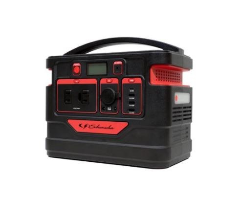 Schumacher Generator Power, Inverter, 500 Watt, 110 Volt AC/ 12 Volt DC, 10 Amp, 22 Hours Runtime, Portable, 13 Pounds Weight – SL1466