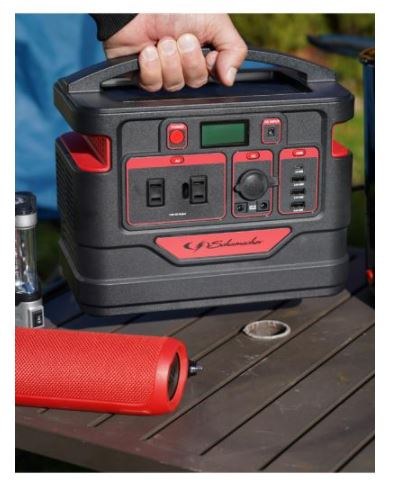 Schumacher Generator Power, Inverter, 500 Watt, 110 Volt AC/ 12 Volt DC, 10 Amp, 22 Hours Runtime, Portable, 13 Pounds Weight – SL1466