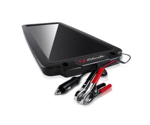 Schumacher Battery Charger, For 12 Volt Batteries, 2.4 Watt Solar Panel Charger, 19-3/8 Inch Length X 10-1/4 Inch Width X 1-3/8 Inch Depth – SP-200