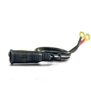 Schumacher Battery Charging Cable, Permanently Mounts to Hard-To-Reach Batteries on Motorcycles/ Lawn Tractors, Quick-Connect Type – WM-12