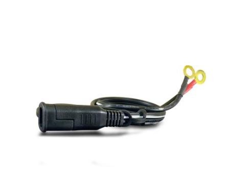 Schumacher Battery Charging Cable, Permanently Mounts to Hard-To-Reach Batteries on Motorcycles/ Lawn Tractors, Quick-Connect Type – WM-12