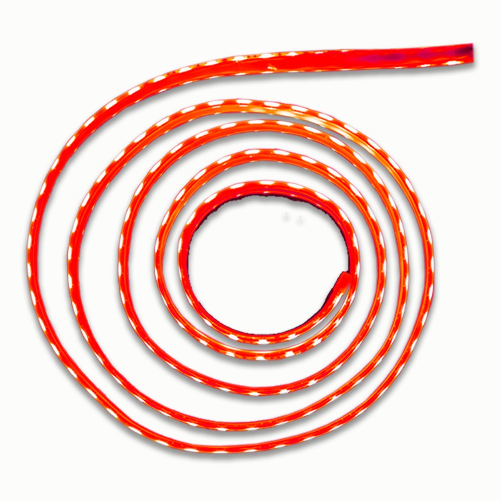 Shadow-Caste Rope Light, Scm-Al Series, Red/ Green/ Blue LED, 15 Watt Per Meter, 16 Foot Length, 0.2 Inch X 0.5 Inch Cross Section – SCM-AL-LED-16