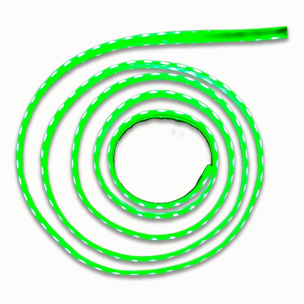 Shadow-Caste Rope Light, Scm-Al Series, Red/ Green/ Blue LED, 15 Watt Per Meter, 16 Foot Length, 0.2 Inch X 0.5 Inch Cross Section – SCM-AL-LED-16