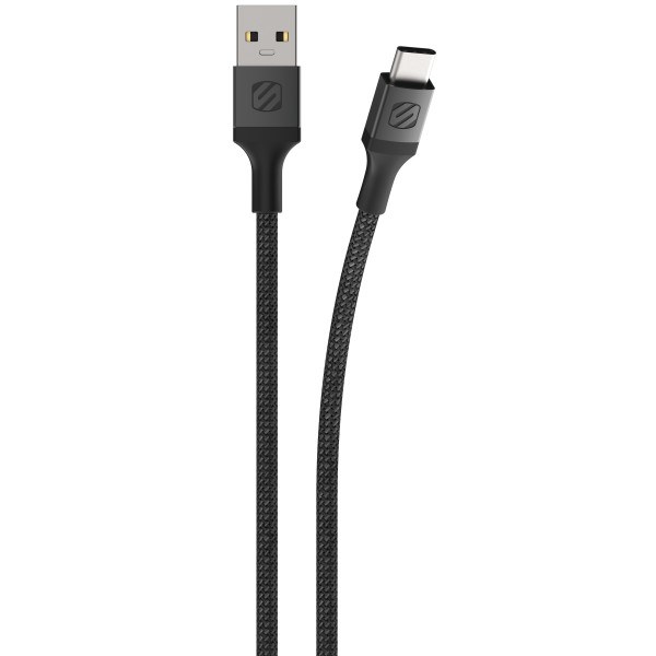 Scoshe Ind. USB Cable, Strikeline ™ Premium, For Charging and Syncing Smartphones/ Hard Drives and Laptops, USB-C to USB-C Cable – CAB4-SP