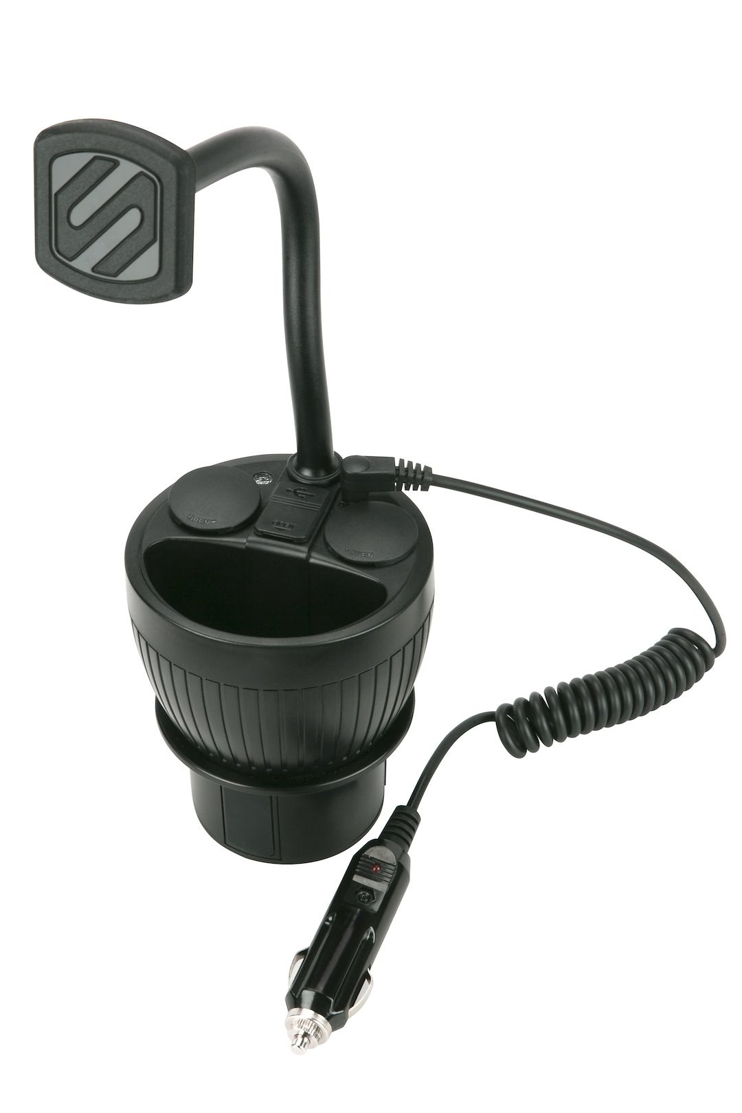Scoshe Ind. Cell Phone Mount, Magicmount ™, Fits Smartphones/ Iphone/ Ipod, Magnetic Mounting System with Fully Adjustable 360 Degree Swivel – MAGPCUP