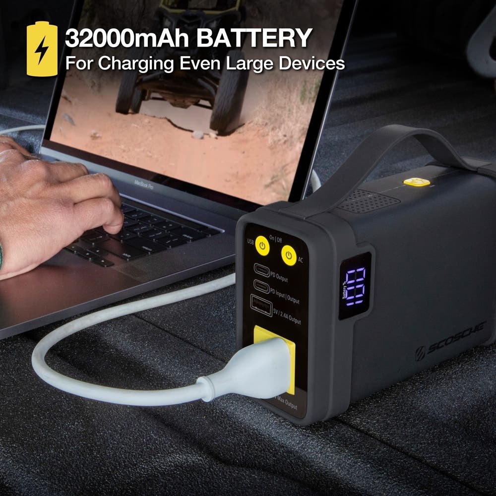 Scoshe Ind. Power Bank, Powerup, 32000 Mah Capacity – PBPI