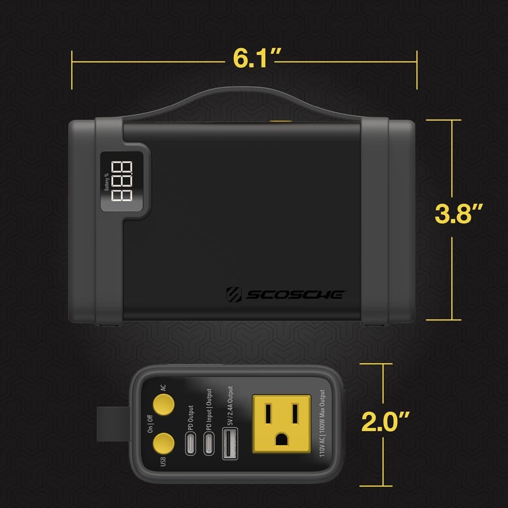 Scoshe Ind. Power Bank, Powerup, 32000 Mah Capacity – PBPI