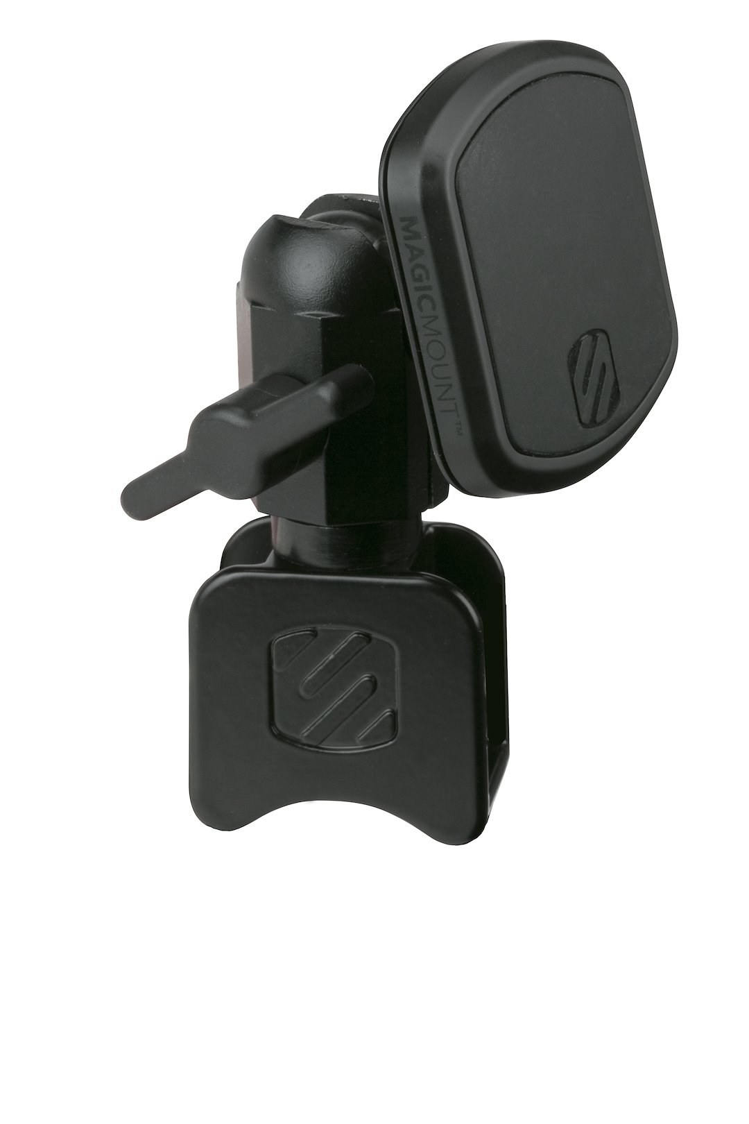 Scoshe Ind. Multi Purpose Accessory Mount, Baseclamp ™, Mounts Shovel/ Torch Light, Clamps Up to 2-1/2 Inch Stock, UV Resin Finish, Black – PSM21005