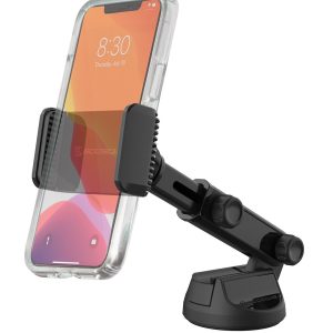 Scoshe Ind. Cell Phone Mount, Fits Up to 4 Inch Width Smartphones and Iphone – UH4WDEX2-SP