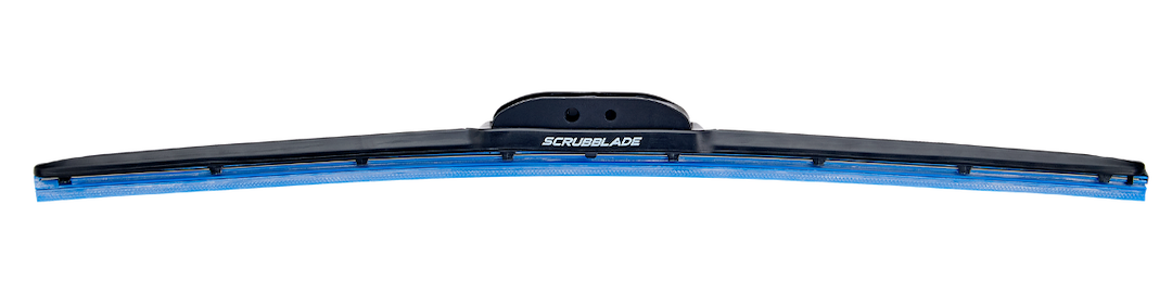 Scrubblade Windshield Wiper Blade, Shadeblade ®, 17 Inch Length, Single Blade, Without Spoiler, Blazin Blue, Standard – CBB1700