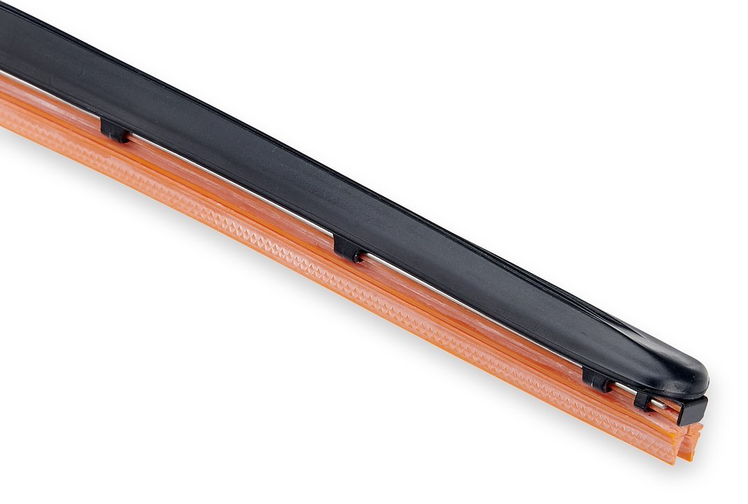 Scrubblade Windshield Wiper Blade, Shadeblade ®, 16 Inch Length, Single Blade, Oohlala Orange, Standard, Ceramic Coated Silicone Blade – CBO1600