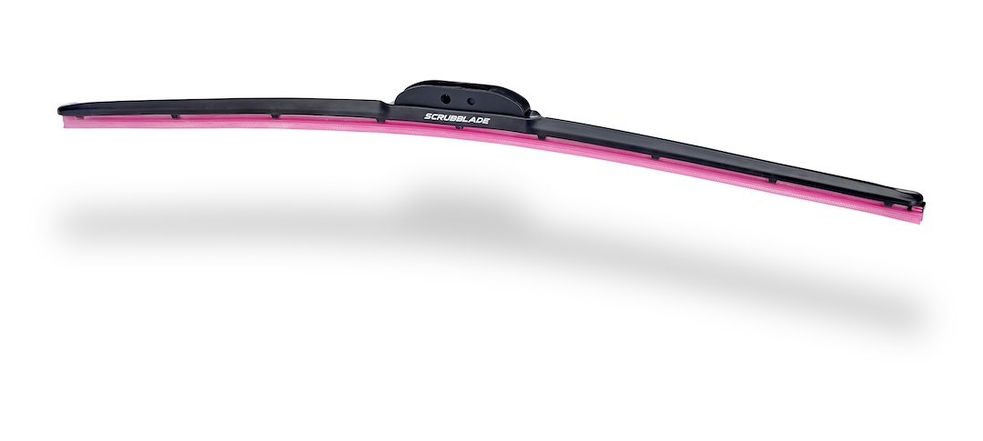 Scrubblade Windshield Wiper Blade, Shadeblade ®, 20 Inch Length, Single Blade, Punk Pink, Standard, Ceramic Coated Silicone Blade – CBP2000