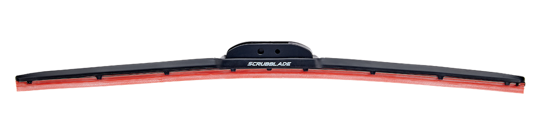Scrubblade Windshield Wiper Blade, Shadeblade ®, 17 Inch Length, Single Blade, Without Spoiler, Rad Red, Standard – CBR1700
