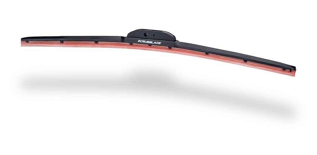 Scrubblade Windshield Wiper Blade, Shadeblade ®, 20 Inch Length, Single Blade, Rad Red, Standard, Ceramic Coated Silicone Blade – CBR2000