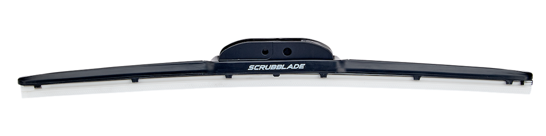 Scrubblade Windshield Wiper Blade, Shadeblade ®, 17 Inch Length, Single Blade, Without Spoiler, Wild White, Standard – CBW1700