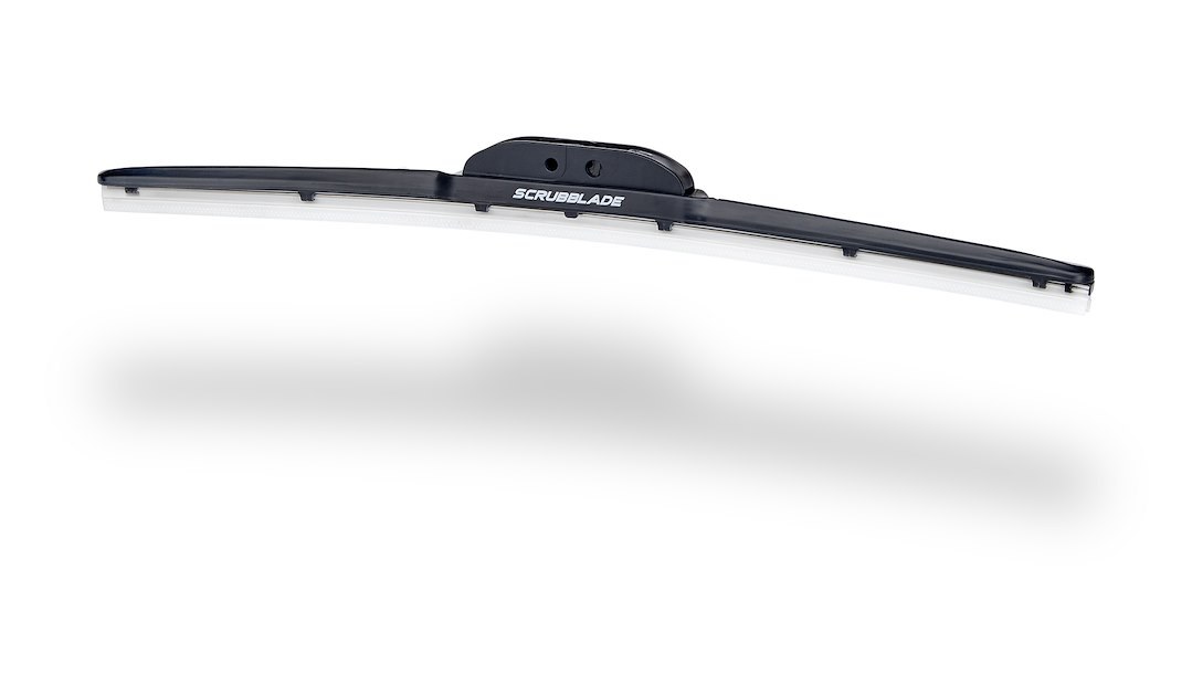 Scrubblade Windshield Wiper Blade, Shadeblade ®, 20 Inch Length, Single Blade, Wild White, Standard, Ceramic Coated Silicone Blade – CBW2000