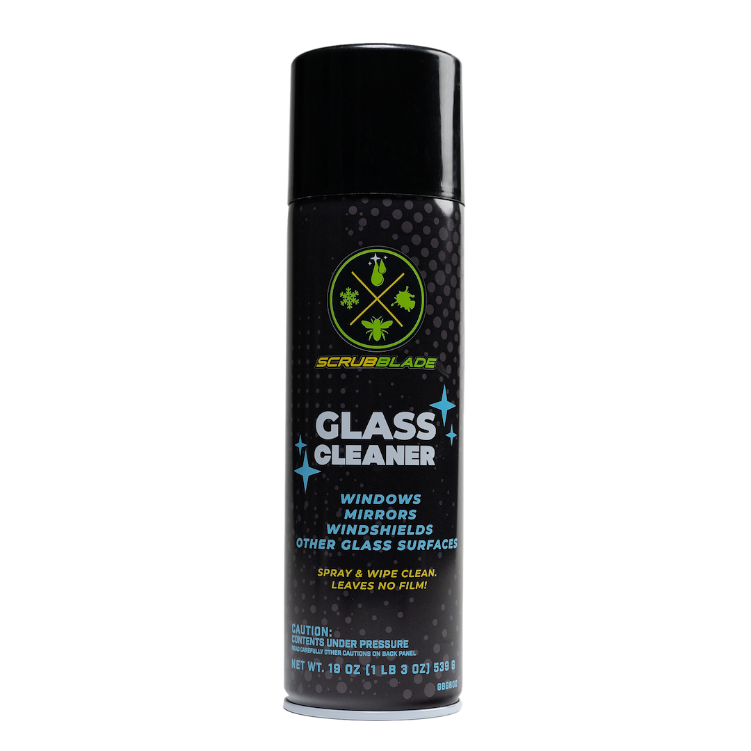 Scrubblade Glass Cleaner, Interior/ Exterior Use, 19 Ounce Aerosol Can, Single – GBG600