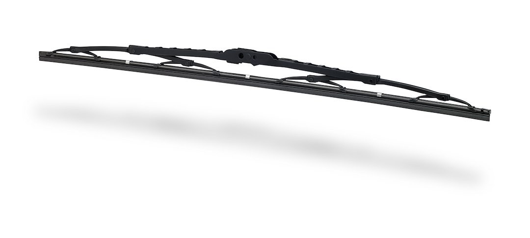 Scrubblade Windshield Wiper Blade, Heavy Duty, 19 Inch Length, Single Blade, Black, Standard, Steel Frame, Graphite Coated Blades – SB1900