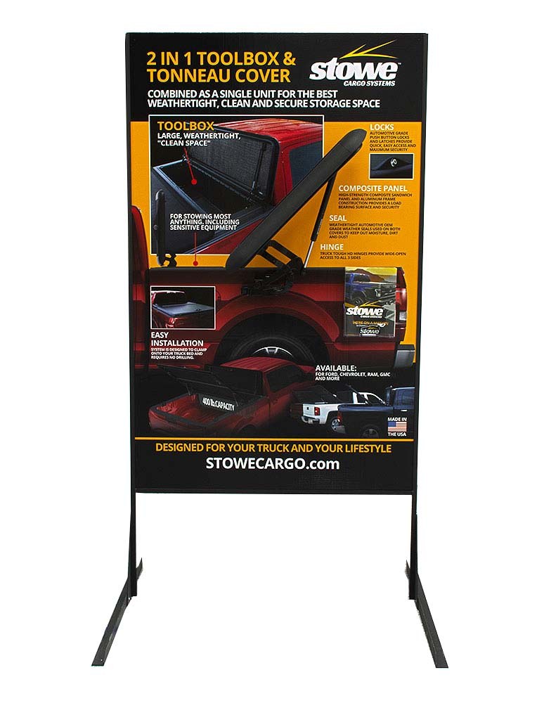 Stowe Cargo Point of Purchase Display, Retail Display Kit – D188009