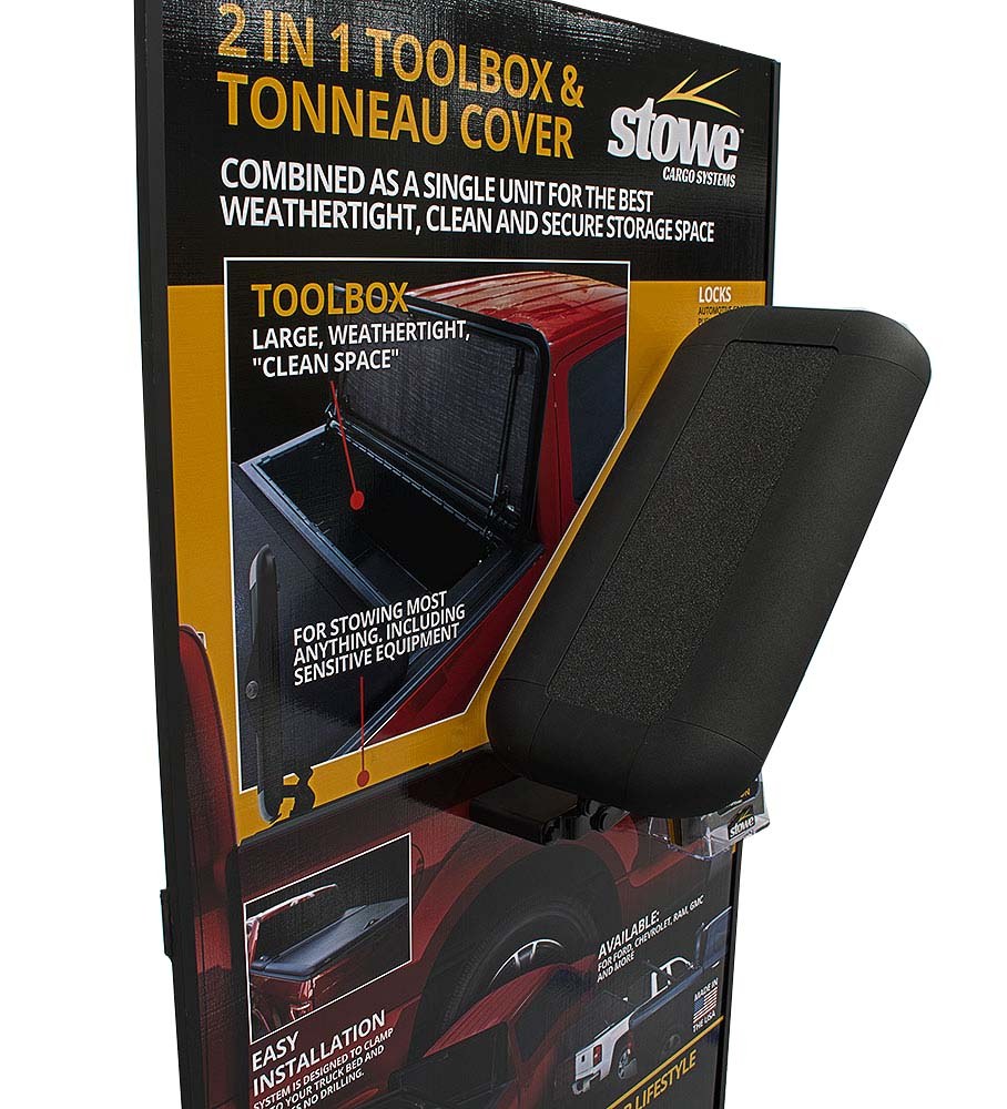 Stowe Cargo Point of Purchase Display, Display Parts and Brouchers – D188009-2