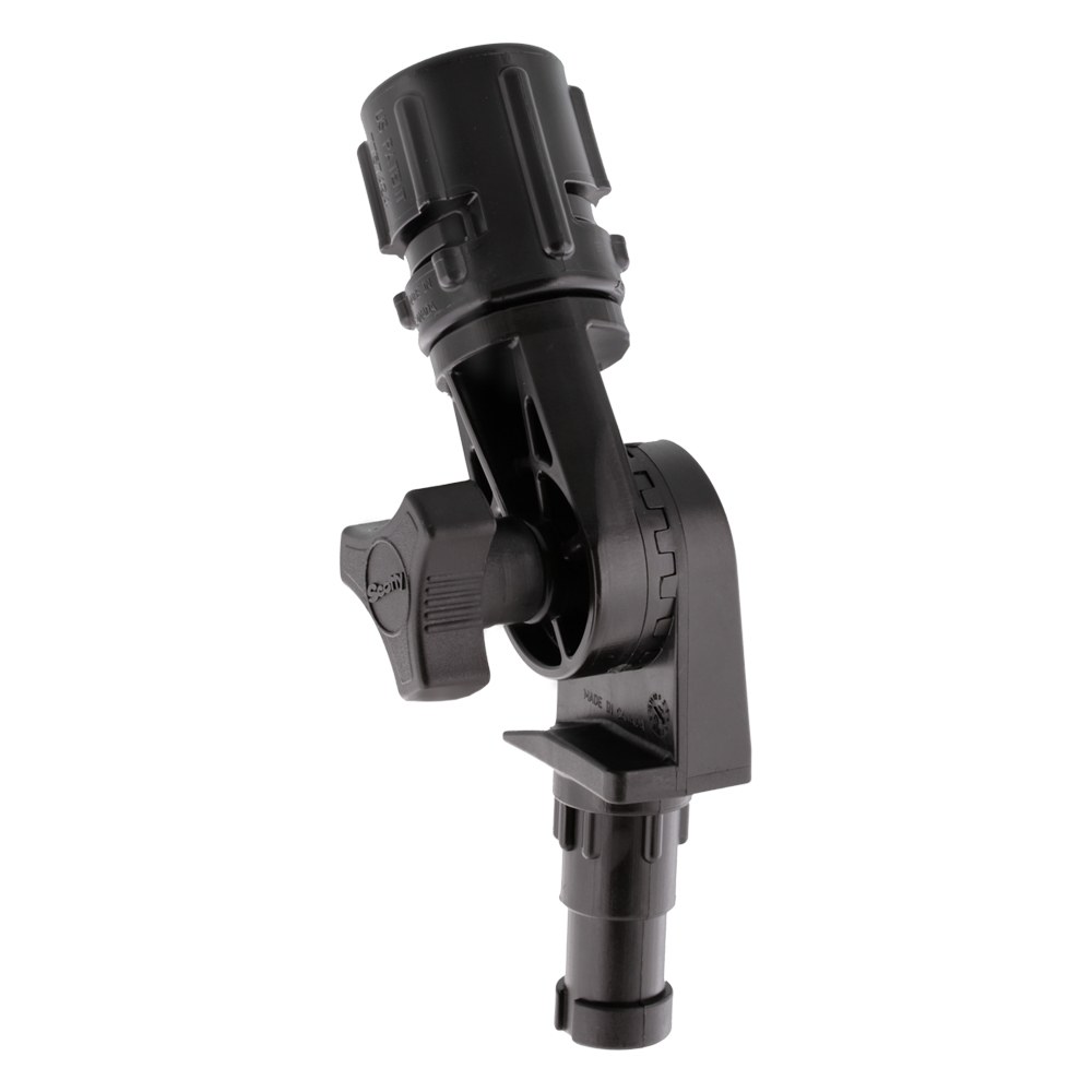 Scotty Inc. Fishing Rod Holder Base Adapter, For Use with 240 Striker Rod Holder, Gear Head Mount, Black – 0428