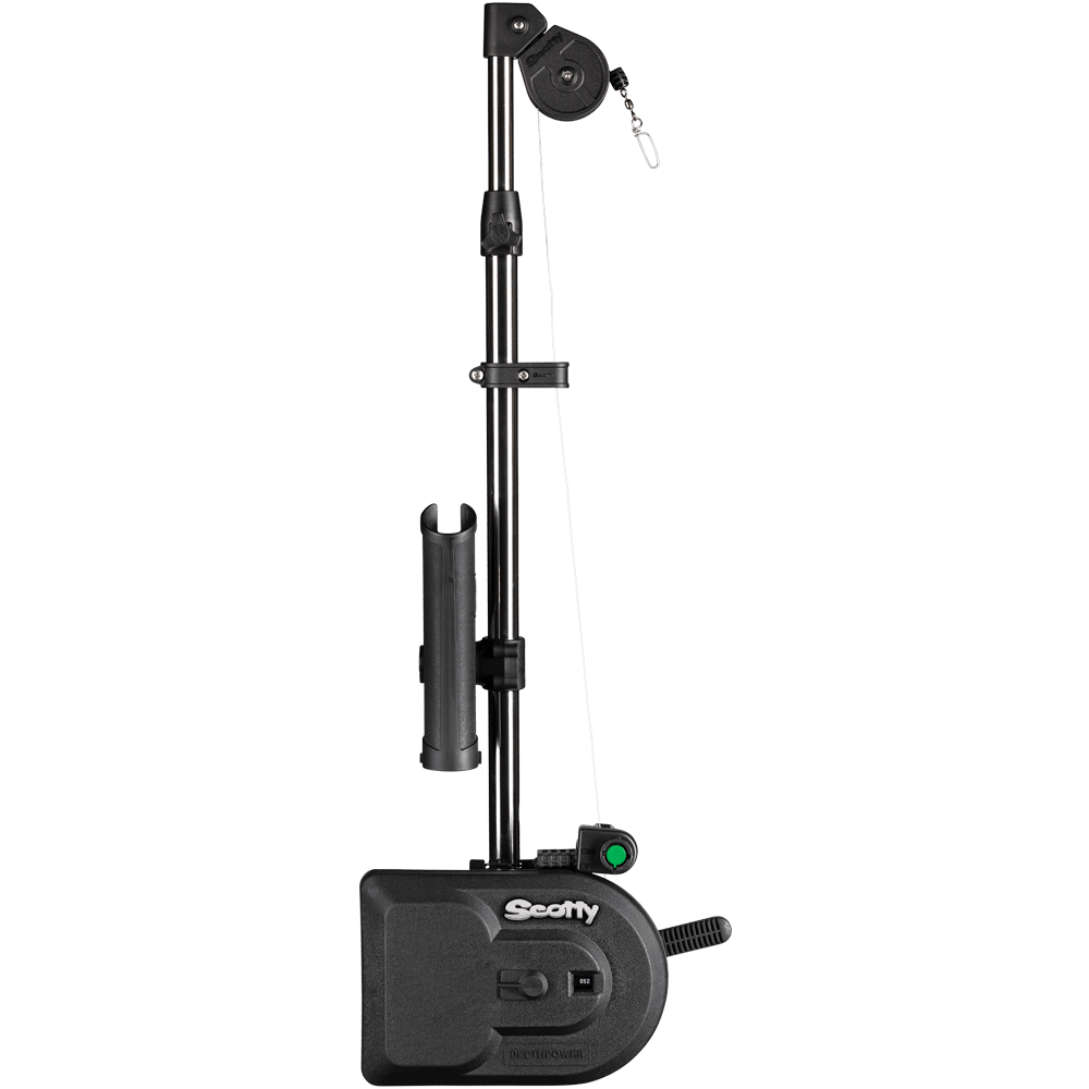 Scotty Inc. Downrigger, Depthpower, Electric Operation, Auto Stop with 4 Auto Stop Beads – 1106
